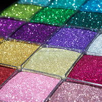 Paillettes holographiques en vrac pour globes à neige, gobelets et ongles – Mélange de paillettes épaisses pour globes à neige et ongles
