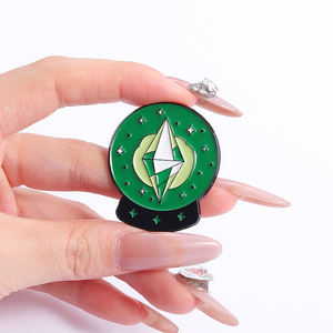 Les <span class=keywords><strong>Sims</strong></span> Sul Sul Jeux Épingles en émail Jeu de rôle à paillettes Broches drôles Badge de revers sur sac à dos Bijoux Cadeau pour les amis - Product Image 1