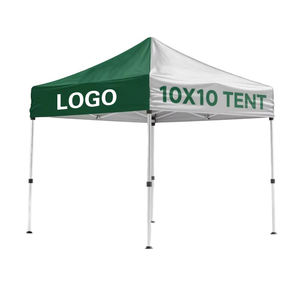 Tente à double couche personnalisée <span class=keywords><strong>10x10</strong></span> avec impression de message, idéale pour les salons professionnels, la publicité commerciale, les événements intérieurs/extérieurs, les fêtes et les mariages - Product Image 1