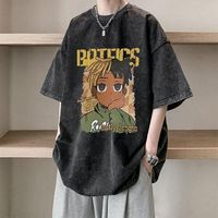 T-shirt personnalisé avec photo de la petite amie pour petit ami - T-shirt graphique vintage décontracté en coton tricoté 100% pour homme