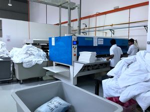 Горячая распродажа, высокая стоимость, газовая гладильная машина 3300 мм для гостиничной больницы - Product Image 6