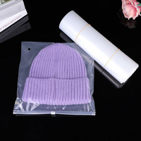 Sacs à fermeture éclair en PE recyclables et écologiques, impression en gravure, sacs de rangement en plastique transparent réutilisables pour vêtements, sous-vêtements, chaussures