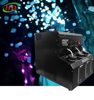 Lumières LED DMX à télécommande pour mariage avec machine à fumée à bulles 1500W, indice de protection IP33, éclairage RGB CRI90