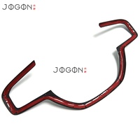 Couvre-cadre de volant pour Dodge Ram 1500 TRX 2019 2020 2021 2022 2023 2024, accessoires intérieurs en fibre de carbone véritable