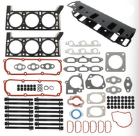 Kit de Reparación de Componentes del Motor HS9996PT-2 04-10 Zimlin Temple Do Dge Grand Canavan 3.8L Juego de Juntas de Culata con Pernos