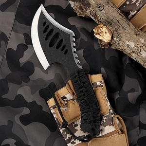 Hacha de Cinturón de Acero con Alto Contenido de Carbono para Campamento en la Jungla, Herramienta Multifuncional para Salvar Vidas, Hacha Portátil - Product Image 2