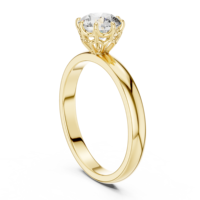 Bague en diamant fabriquée en Inde pour femmes, accessoire de bijouterie de mariage, convient aux événements formels et au quotidien, disponible à la vente