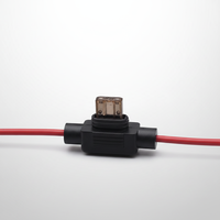Adaptateur de prise JFS en promotion avec porte-fusible et fusibles à lame 5A-30A, 12V/600V, âme en cuivre, isolation PVC, longueur 150mm