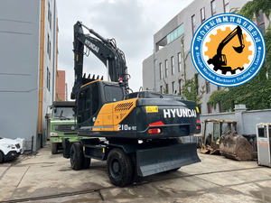 Hyundai 210w-9 Wheel Excavator Cummins Engine High Quality <b>Used</b> <b>Machine</b> Featuring Core Components Motor Gearbox Gear Bearing PLC - Product Image 4