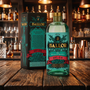 Gin Ballor Bonollo de Alta Calidad, 0.70 L, 40% ABV, Italia, Listo para Enviar, 6 Botellas por Caja - Product Image 2