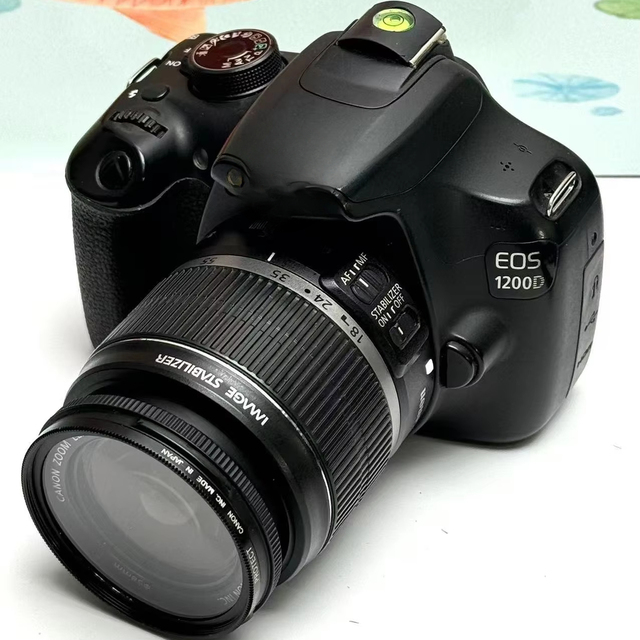 Used 1200D Standard 18 55mm Lens Full HD 1080P Cheap DSLR Digital Camera with SD Card