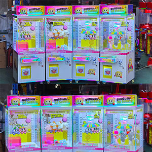 آلة مخلب معدنية صغيرة لالتقاط الدمى تعمل بالعملات المعدنية، لعبة أركيد للأطفال للاستخدام الداخلي والخارجي - Product Image 3