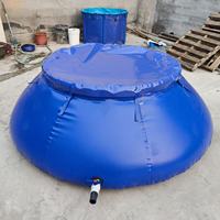 Réservoir d'eau en PVC en forme d'oignon, souple et pliable, capacité 500-2000L, avec garantie d'un an