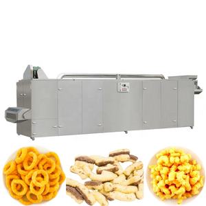 Máquina para Hacer Bocadillos de Maíz Inflado Tipo Horneado, Nueva, con Motor, Línea de Producción Automática de Palitos de Maíz Inflado de Acero Inoxidable - Product Image 3