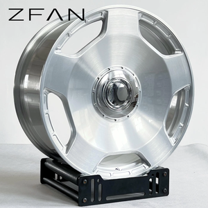 Jantes <span class=keywords><strong>en</strong></span> alliage forgé ZFAN 20-21 pouces 5x130 6061-T6 monobloc noir mat à face fermée pour SUV <span class=keywords><strong>de</strong></span> luxe européens performants - Product Image 2