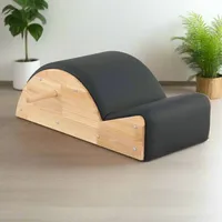 Correcteur de posture portable en bois de chêne CooSport Fitness pour Pilates et correction de la colonne vertébrale