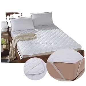 Trắng Nữ Hoàng Kích thước giường nệm Protector bìa cho khách sạn, bệnh viện, spa, nhà