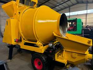 Pompe à béton électrique/diesel professionnelle à vendre avec pompe résistante à l'usure pour le coulis - Product Image 2