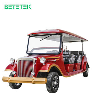 Carro de golf eléctrico vintage de alta gama, personalizable, de 8 a 11 plazas, para uso en carreteras no públicas. - Product Image 2