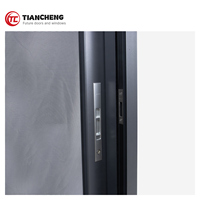 Ventanas corredizas de aluminio de doble acristalamiento insonorizadas para uso doméstico y comercial moderno