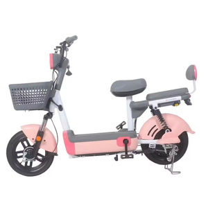 Vélo électrique rose charmant 2026 |   Siège double souple |   Amortisseur arrière |   Scooter Urbain Esthétique pour les Déplacements - Product Image 3