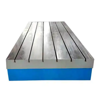 Table de travail de plaque d'angle de Surface de fonte d'acier de meulage de fente de haute précision avec le prix usine