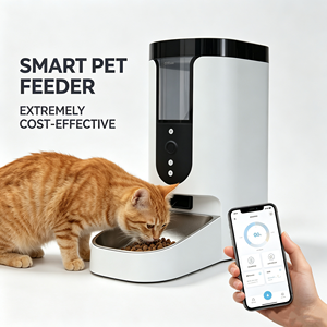 Comedero Automático Inteligente para Mascotas de 4L con Cámara, Control por Aplicación, Grabación de Voz, Porciones Programadas, ODM OEM - Product Image 5