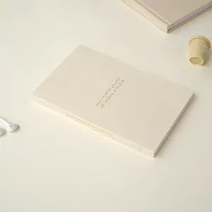 Hot Sale Flap Custom Pu Lederen Dagboek A5 Softcover Saint 'S Journal Daily Notebook Met Gouden Stempelen