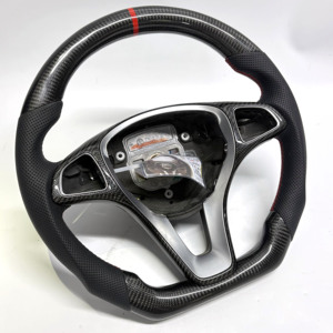 Expédition en 24h Volant Mercedes Benz C43 pour W205 <span class=keywords><strong>C63</strong></span> C180 C200 C250 C300 <span class=keywords><strong>AMG</strong></span> 2014-2018 <span class=keywords><strong>Prix</strong></span> de gros - Product Image 3