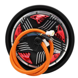 DKYS 12인치 V6 50H 6000W 브러시리스 DC 허브 모터, 16스퀘어 모터 와이어 및 160A 전류 용량의 방수 전동 오토바이 모터 - Product Image 1