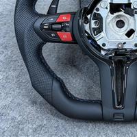 Volant en cuir M Sport pour BMW F10 F30 F20 F31 F32 F36 X5 X6 M3 M5 M6 F07 F11 F12 F15 F16 F22 F25 F26 E71 E90 535i F10
