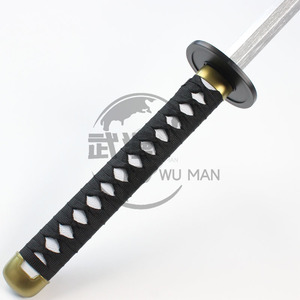 <span class=keywords><strong>Espada</strong></span> Iletto <span class=keywords><strong>Aki</strong></span> <span class=keywords><strong>Hayakawa</strong></span> con Diseño de Dibujos Animados, Katana de Juguete de Madera, Set de Espadas para Cosplay, Unisex, 14+ - Product Image 2