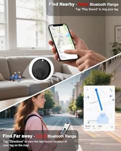 2025 NEU Air Tracker Tags Paket für iOS zur Ortung von Schlüsseln, Gepäck & Rucksack – Kompatibel mit dem „Wo ist?“-App aus Kunststoff, ODM OEM - Product Image 4