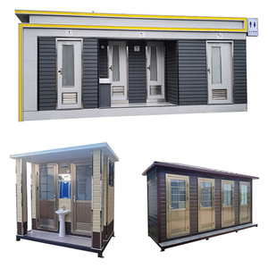 Station de tri des déchets en conteneur préfabriqué, maison à ordures modulaire avec ventilation pour chantier de construction communautaire, <span class=keywords><strong>cabane</strong></span> mobile - Product Image 6