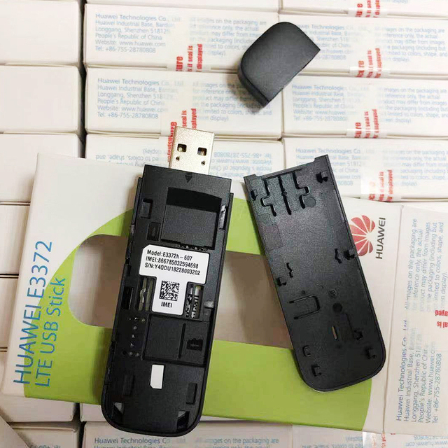 E3372H-607 4G LTE USB MODEM FDD and TDD 150Mbps Hilink Sim Card Support Computers Tablets Cameras Etc