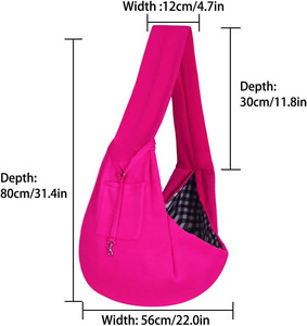 Free sample Portable Breathable A Outdoor Hiking Cat Puppy Dog <b>Pet</b> <b>Sling</b> Carrier - Product Image 3