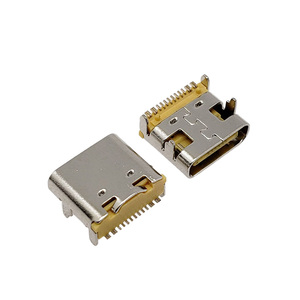 Nhà Sản xuất nhà cung cấp 16 pin 7.35 mét <span class=keywords><strong>USB</strong></span> nữ Type-C PCB <span class=keywords><strong>USB</strong></span> Loại C nối kết nối 16 P màu đỏ cam màu vàng màu xanh lá cây màu xanh - Product Image 4