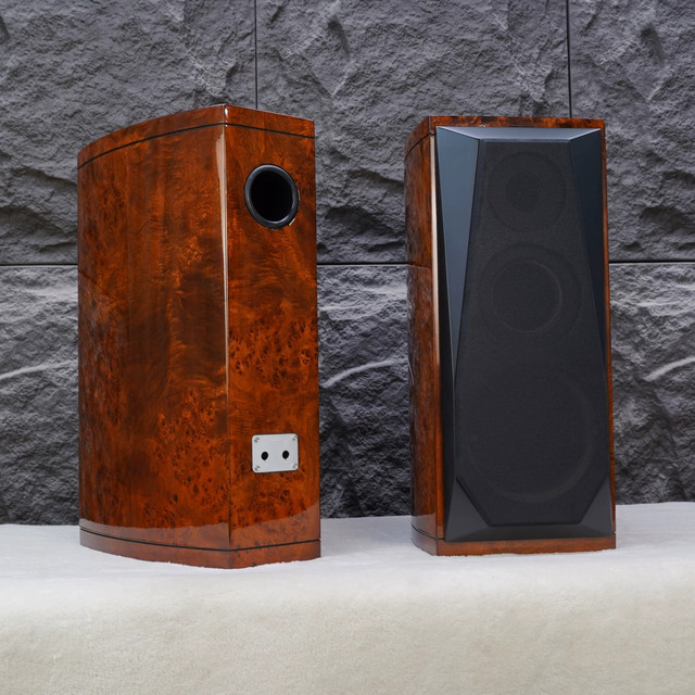 K-002 6.5inch 8 Inch Speaker Cabinet Empty Box Three-way Speaker Birch Plywood Baltic Waist Drum Radian Gloss Painting