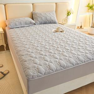 Colchón de <span class=keywords><strong>cama</strong></span> individual <span class=keywords><strong>impermeable</strong></span> al por mayor, Funda de colchón <span class=keywords><strong>impermeable</strong></span> de alta calidad acolchada - Product Image 4