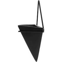 Pot de jardinière d'intérieur blanc et noir, cadre en fer enduit de poudre, support en métal, forme personnalisée, décoration de mariage, Pot de jardinière suspendu