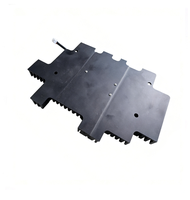 Module thermique intégré avec dissipateur de chaleur usiné en profilé aluminium et ventilateur de refroidissement CC pour équipement embarqué, mini PC et refroidisseur de GPU