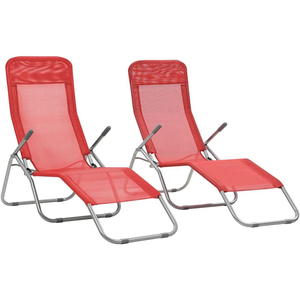 <span class=keywords><strong>Tumbonas</strong></span> <span class=keywords><strong>Plegables</strong></span> para Jardín, <span class=keywords><strong>2</strong></span> Piezas, Silla Reclinable para Piscina, Tumbona para Exteriores, Tumbona Reclinable para Patio - Product Image 5