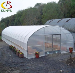 Foshan Kunyu dimensioni personalizzate a campata singola serra da giardino - Product Image 6