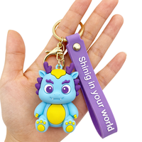 Porte-clés écologiques en PVC avec un design élégant, légers et personnalisables avec logo pour la personnalisation et les cadeaux d'entreprise