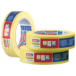 TESA - 04334-00003-00 Ruban adhésif en papier de haute qualité pour les applications de masquage de haute précision-Jaune-EAN 4042448816122 ADHESIVE TAPES - Product Image 2