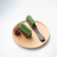 Brosse de nettoyage LEBANG à poils haute densité, manche en bois noir de qualité supérieure, robuste et durable, nouée à la main, pour bricolage et OEM