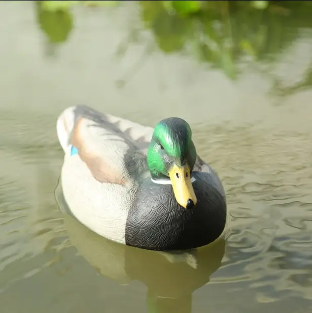 Plastiks imulation Enten jagd Köder Farbe realistische Pool dekoration männliche und weibliche Ente