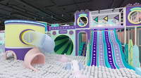 Aire de jeux intérieure pour enfants QiaoQiao, équipement de jeu souple, conception d'aire de jeux commerciale, équipement d'aire de jeux intérieure