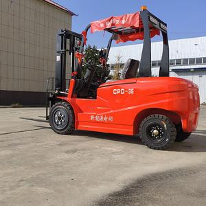 Ücretsiz teslimat ve hızlı teslimat çin yüksek kaliteli elektrikli Forklift 2.5 Ton 3.5 Ton tekerlek küçük tüm arazi elektrikli Forklift - Product Image 3