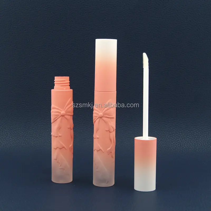 Special Design Custom Lip Gloss Container Packaging Transparent Lip Gloss Tube With Applicator